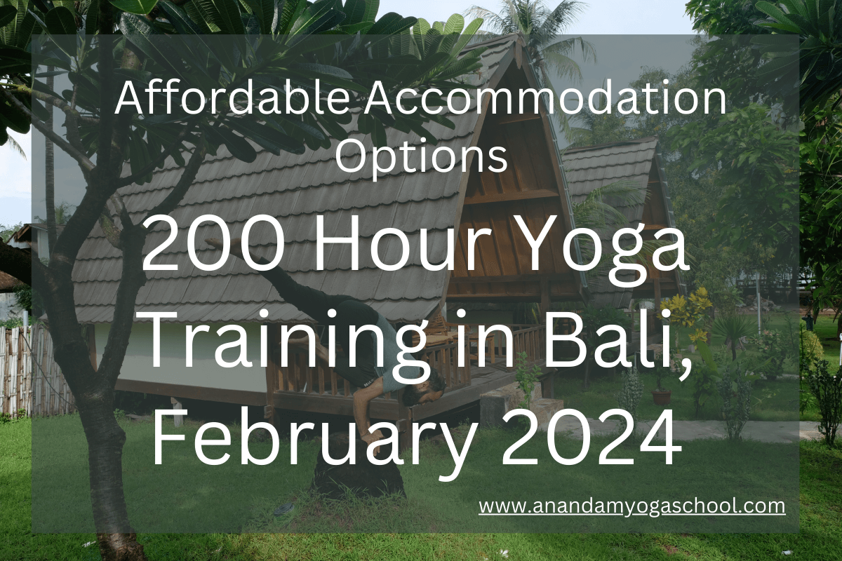 Affordable Accommodation Options for Your 200 Hour Yoga Training in Bali, February 2024
